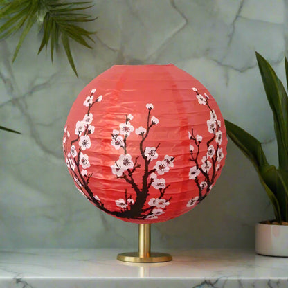 Japanese Handmade Floral Lanterns - Kanju Decor