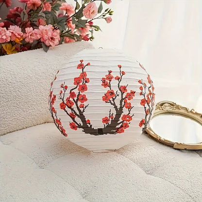 Japanese Handmade Floral Lanterns - Kanju Decor