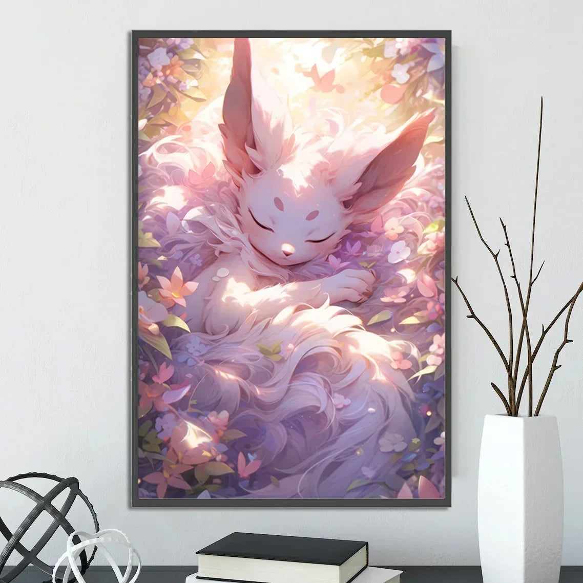 Pokemon Wall Art – Pikachu, Eevee & Charizard Anime Decor - Kanju Decor