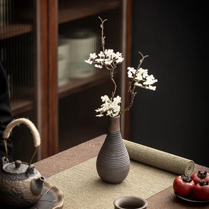 Minimalist Handmade Antique Ceramic Vases - Kanju Decor