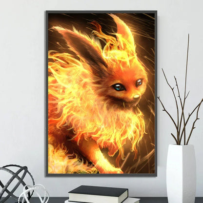 Pokemon Wall Art – Pikachu, Eevee & Charizard Anime Decor - Kanju Decor