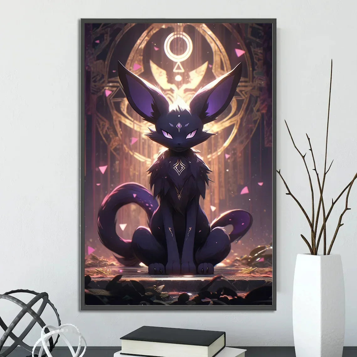 Pokemon Wall Art – Pikachu, Eevee & Charizard Anime Decor - Kanju Decor