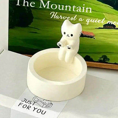 Kitten Candle Holder - Kanju Decor