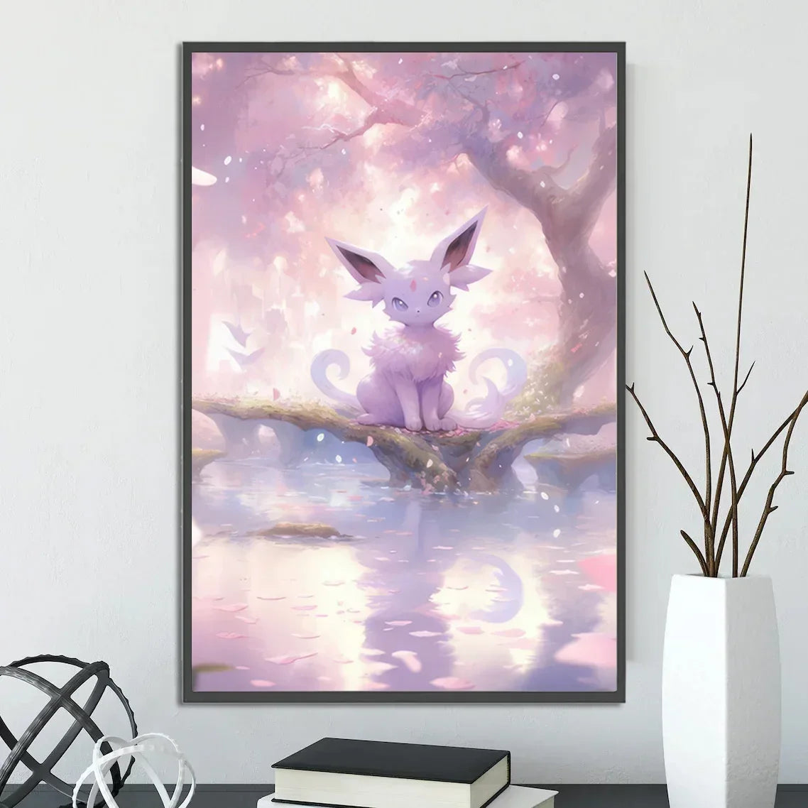 Pokemon Wall Art – Pikachu, Eevee & Charizard Anime Decor - Kanju Decor