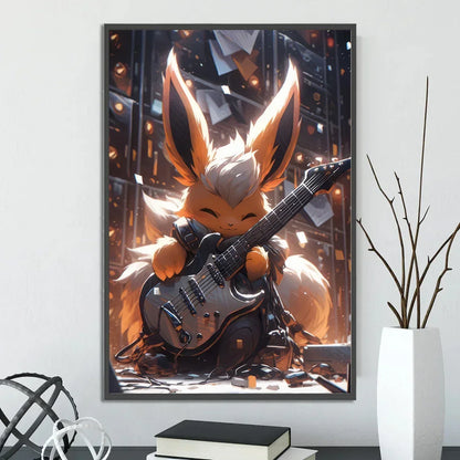 Pokemon Wall Art – Pikachu, Eevee & Charizard Anime Decor - Kanju Decor