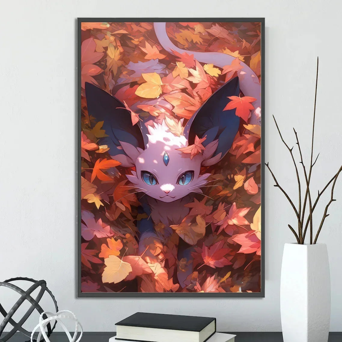 Pokemon Wall Art – Pikachu, Eevee & Charizard Anime Decor - Kanju Decor