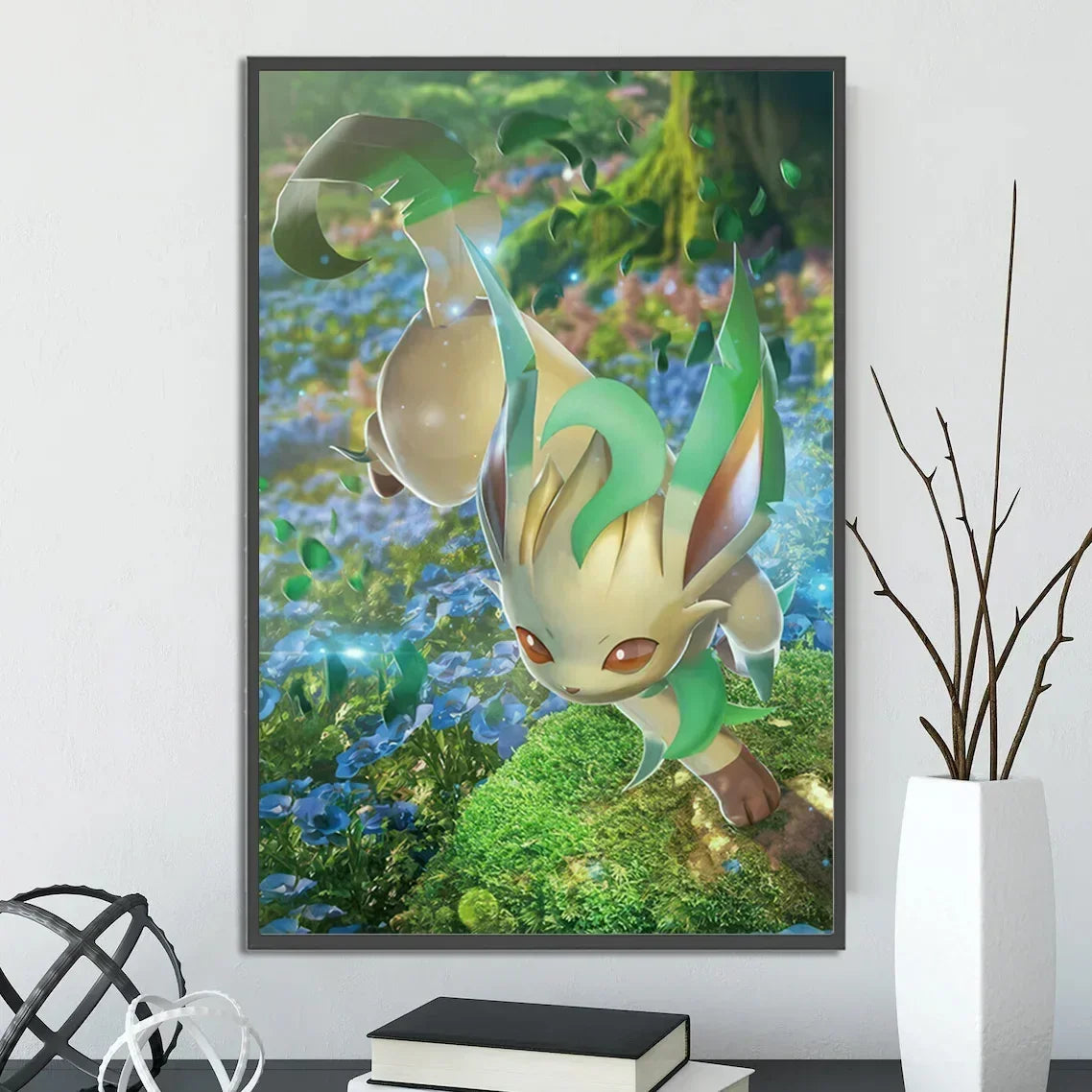 Pokemon Wall Art – Pikachu, Eevee & Charizard Anime Decor - Kanju Decor