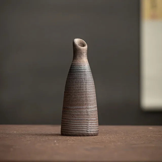 Minimalist Handmade Antique Ceramic Vases - Kanju Decor