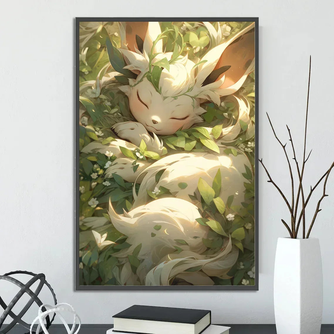 Pokemon Wall Art – Pikachu, Eevee & Charizard Anime Decor - Kanju Decor