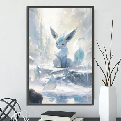 Pokemon Wall Art – Pikachu, Eevee & Charizard Anime Decor - Kanju Decor