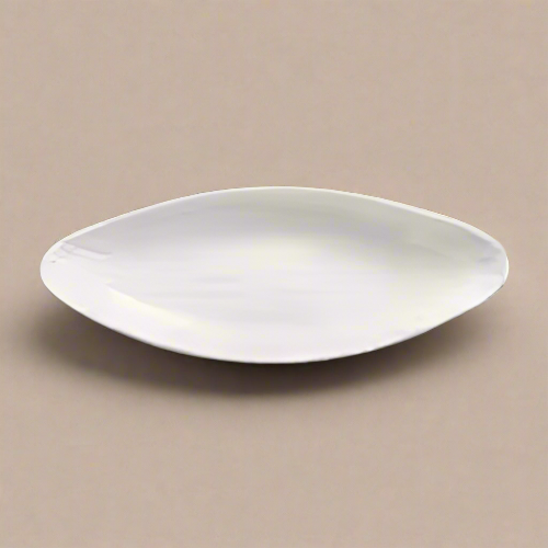 Elegant Leaf-Shaped Japanese Ceramic Plates - Kanju Decor